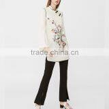 Mandarin Collar Vintage Clothing Oriental Long Sleeve Top for Women thumbnail-6