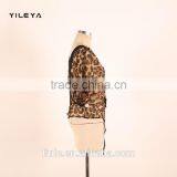Fashion Butterfly Style Leopard Printed Casual Ladies Korean Chiffon Blouse 2015 thumbnail-4