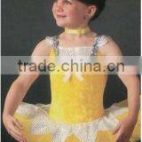 2014 Ballet Skirts and Dresses for Children-Yellow thumbnail-1