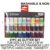 FOR CRAFT (S466) 27PC 4G GLITTER SET thumbnail-1