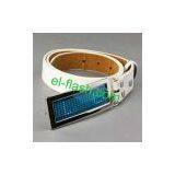 scrolling multicolor led belt buckles