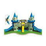 Wooden and Engineering Plastic Kids Castle Playground for Leisure Park