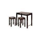 Red Coffee Kitchen Textiles 3pcs