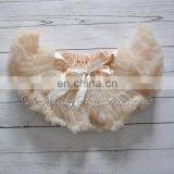 Champagne Fluffy Pettiskirt Baby Girl Pettiskirt Couture Pettiskirt thumbnail-2