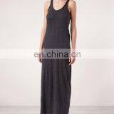 CHEFON Tank Long Black Maxi Dress thumbnail-1