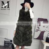 Women Fashion Winter Vests Imports Low Price Real Fox Fur Vest Italian Fur Vest thumbnail-5