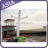 Hot Selling Inflatable Wave Man In 6mH With Single Leg