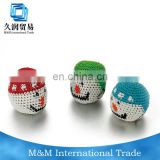 Cheap Promotiona Knitted kick ball Juggling Ball made in China