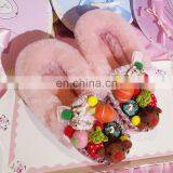 Aidocrystal Best Selling Women Kids House Indoor Soft Sole Australia Cute Fur Walking Boots thumbnail-1