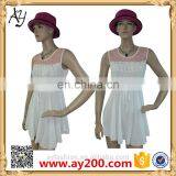 Women Short Sleeve Casual Models Striped Chiffon Blouses Shirts thumbnail-1