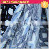 Onway Textile Shaoxing Printing Factory 100%polyester Dty Softest Fleece Black and White Series Printed Fabric for Lady Garments thumbnail-5