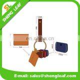 2017 Latest Fashion Design Leather Keychain Car Keyring With Leather Bags thumbnail-4