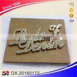 New Design OEM Jeans Metal Label