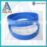 Promotional Debossed Inkfilled Logo Cheap Silicone Wristbands thumbnail-3