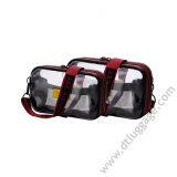 Transparent Multifunction Mini Storage Bag ABS Hard Shell Cosmetic Case thumbnail-3