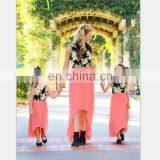 2019 Women Maix Dress Printing Stitching Mother Daughter Matching Dress (this Link for WOMAN) thumbnail-2