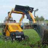 Walk Behind Mini Excavator Loader HY380 thumbnail-4