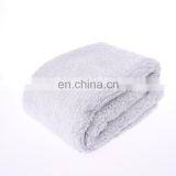 Fluffy Microfiber Plush Black Double Layer Sherpa Throw Blanket 50 x 60 Inches for Couch Sofa thumbnail-6