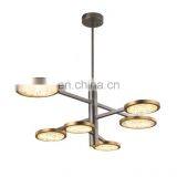 Нордический простой подвесной светильник LED, современный люстра thumbnail-4