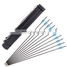 12pcs carbon crossbow Archery arrows for kids \t cedar arrow shafts lighted arrow nocks
