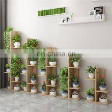 Wood MDF Flower Pot Stand Flower Rack for Living Room