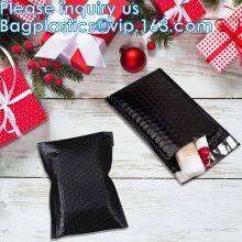 Rainbow Holographic Cosmetic Laser Slider Ziplockk Esd Bubble Bag Bubble Packaging Wrap Cosmetic Pouch Slider Bubble Bag