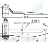 01114 Van Truck Trailer Steel Zinc Plated Door Hinge thumbnail-6