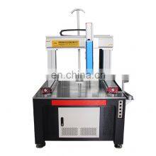 factory Outlet Plastic Metal PVC Logo Printing Fiber Marker Flying Laser Engraving machine
