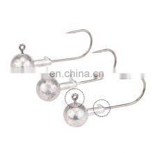 Byloo 3.5g 5.0g 7g 10g 14g 20g Black Nickeled Crank Soft Lure Bass Fly Fishing Hook With Lead and Barb