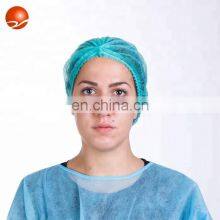 in Stock Cleanroom Non Woven Mop Caps Black Color Bouffant Cap thumbnail-3