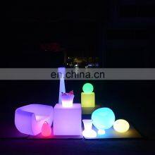 Smart Night Light Small Night Light White Plastic Led Ball Lamp for Outdoors Use Holiday Lighting thumbnail-1