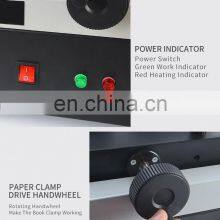 SBM-50D A4 High Quality Glue Binding Machine Binder With Hot Melt Colloidal Particles thumbnail-4