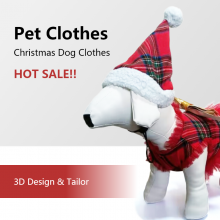 Pet Cute Skirt/ Family Pet Dress/ Bulldog Red Cute Dress/ Bulldog Festival Dress/
