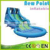 New Point Inflatable Water Slides for Summer,modern Kids Playing Inflatable Slide,inflatable Water Slides