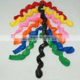 meet EN71!100% high quality natural Latex long screw decoration balloon