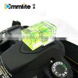 Commlite High Temperature Resistant Hot Shoe Bubble 2 Axis Camera Spirit Level