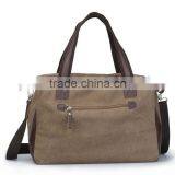 New Brown Casual Canvas Tote Handbag thumbnail-2
