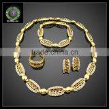 2016 New Arrival African Gold Plated Jewelry set which for Wedding jewelry set Match Clothes BHK650