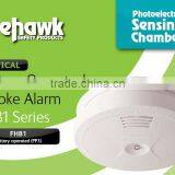 Battery Operated Optical Smoke Detector