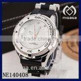 Nylon Silicone Strap Alloy Case Sporty Wristwatch thumbnail-1