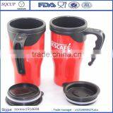Wholesale PP Material 16oz Coffee Mug for Coffee Hot Insulated Travel Drinking Cup With Handle thumbnail-5