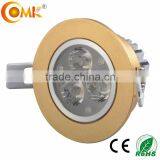 Empotrables LED Downlight Led 9W 220v AC Warm White 3000k