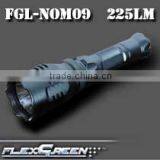 Aluminum Rechargeable q5 3-watt Led 1101 Police Flashlight