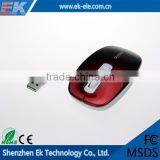 China Hot Sale High Quality Fashion Red 2.4Ghz Cheap Wireless Mouse