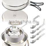 Stainless Steel 4 Person Cook Set