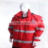 high visibility poly-cotton outdoor emergency resuce clothing