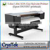 CysTek High Resolution 1440 Dpi 1.6m Solvent Printer X3A Model