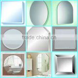 beveled round / circle shaped mirror for home / hotel bath room in Customer size