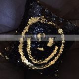 sequin paillette fabric, goldsequin fabric                        
                                                Quality Choice