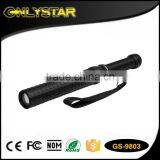 Onlystar GS-9803 Hot Sell Aluminum R2 Zoom Powerful Led Baton Flashlight Self Defense Flashlight Quality Choice